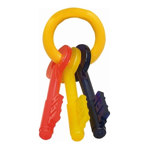 Dog chewing toy Nylabone Keys Bacon Nylon Thermoplastic XS size Puppies image 2