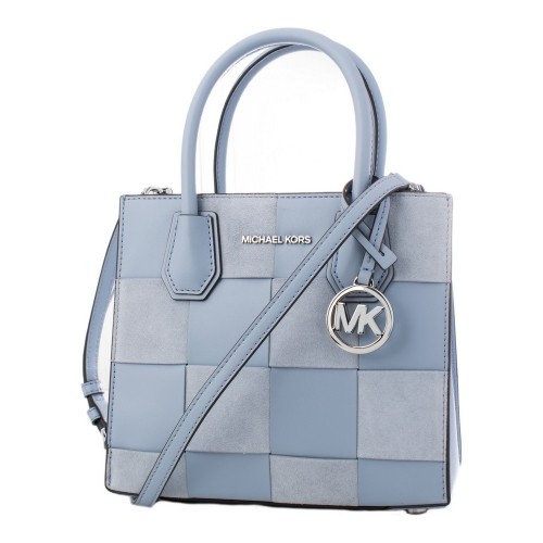 Sieviešu Rokassoma Michael Kors 35S2SM9M6S-PALE-BLU-MLT Zils (22 x 19 x 10 cm) image 2