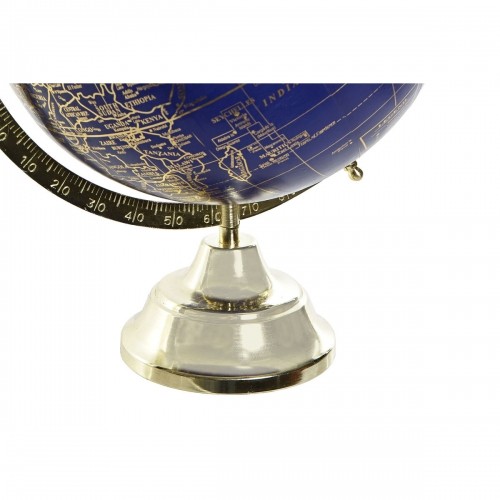 Земной глобус DKD Home Decor Синий Позолоченный Металл (27 x 25 x 36 cm) image 2