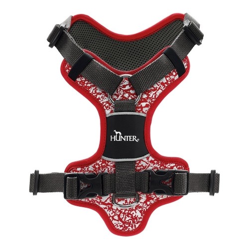 Dog Harness Hunter Divo Red Grey Reflective XS size (34-47 cm) image 2