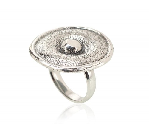 Серебряное кольцо #2101186(POx-Bk), Серебро	925°, оксид (покрытие), Размер: 19, 9 гр. image 2