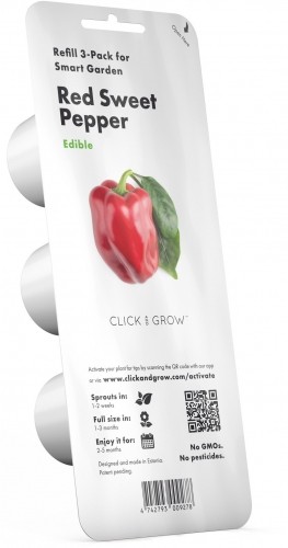 Click & Grow Smart Garden капсулы Красный сладкий перец 3 шт. image 2