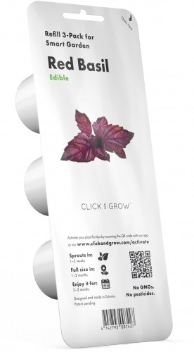 Click & Grow Smart Garden refill Красный Базилик 3шт image 2