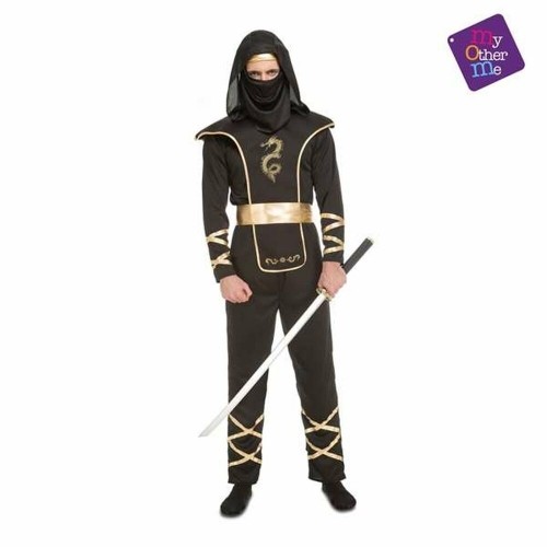Costume for Adults My Other Me Black Ninja image 2