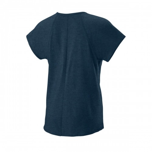 Wilson W TRAINING V-NECK TEE Majolica Blue Heather image 2