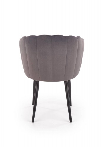Halmar K386 chair, color: grey image 2