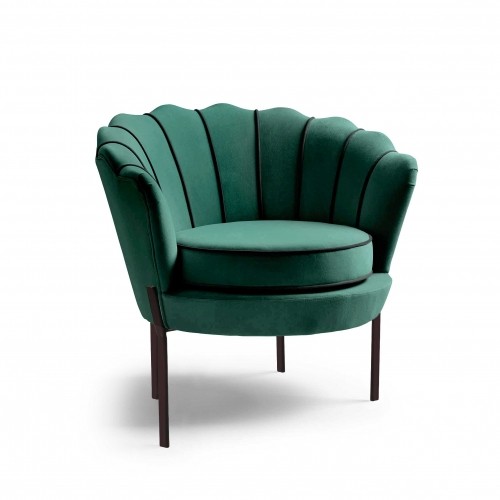 Halmar ANGELO leisure armchair dark green/ black image 2