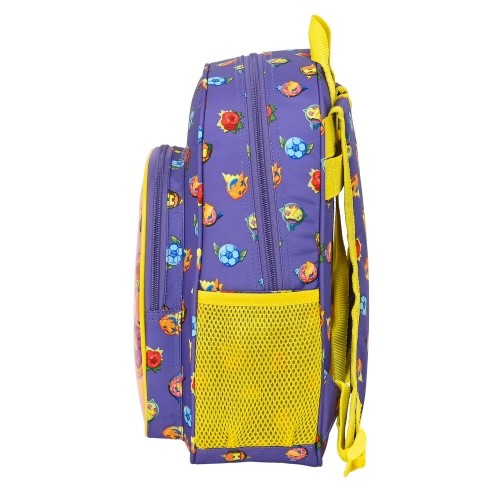 School Bag SuperThings Guardians of Kazoom Purple Yellow (27 x 33 x 10 cm) image 2