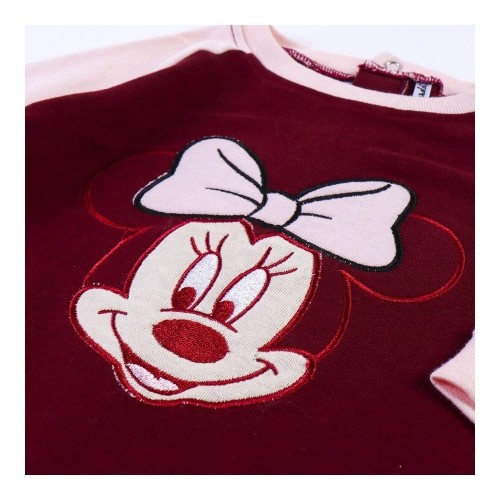 Ползунки с длинным рукавом Minnie Mouse Тёмно Бордовый image 2