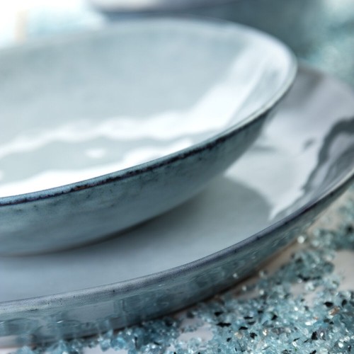 Deep Plate Quid Boreal Ceramic Blue (21 cm) (Pack 6x) image 2