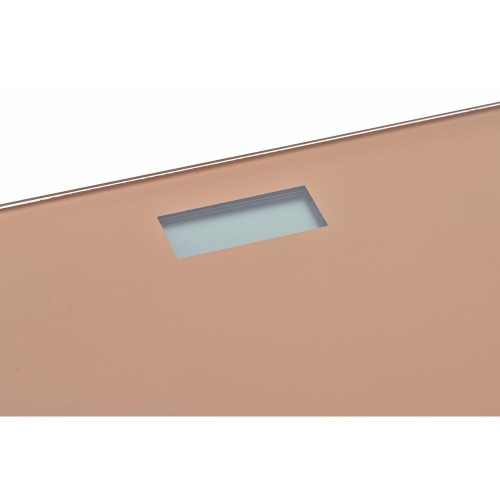 Digitālie vannas istabas svari DKD Home Decor Pelēks Oranžs Rūdīts stikls (28 x 28 x 2 cm) (2 gb.) image 2