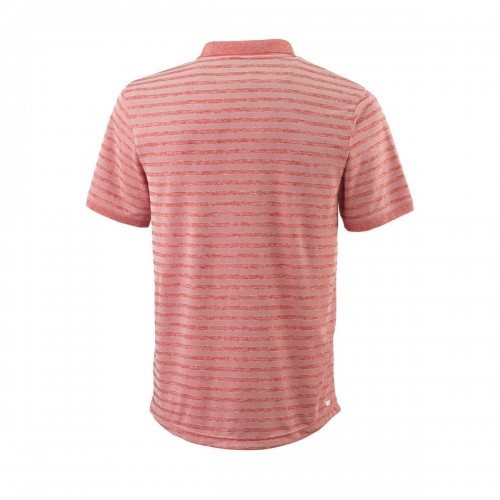 M STRIPE POLO Wilson red / White image 2