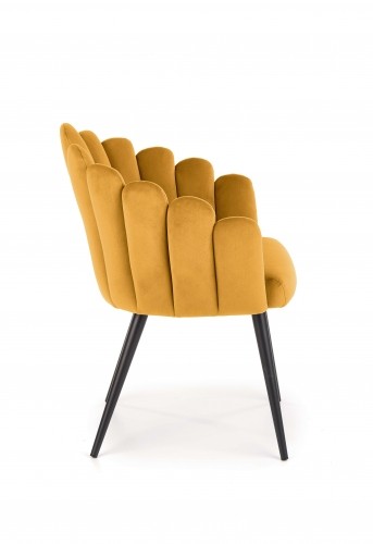 Halmar K410 chair, color: mustard image 2
