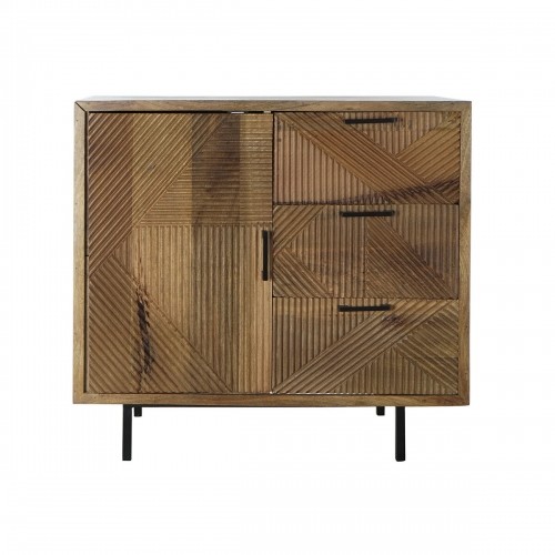 Sideboard DKD Home Decor Natural Metal Mango wood (90 x 40 x 87 cm) image 2