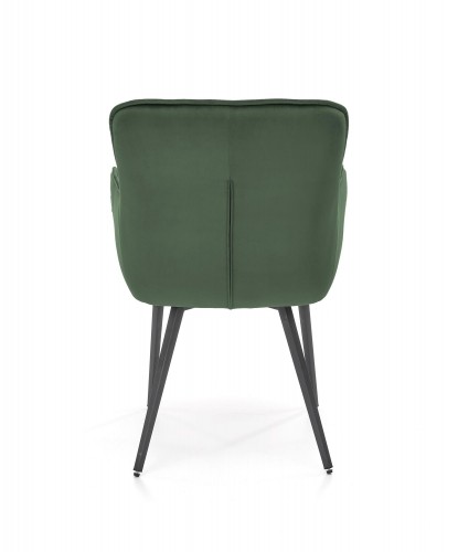 Halmar K463 chair dark green image 2