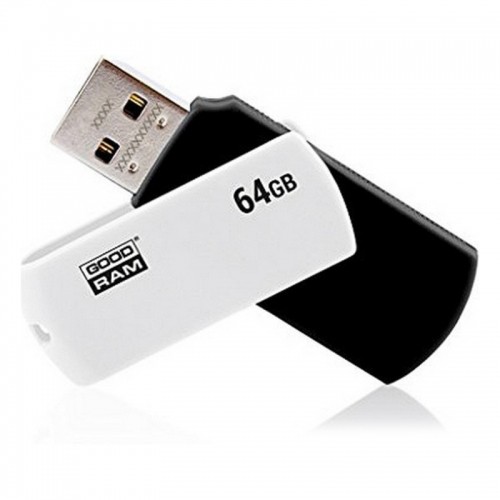 Zīmuļasināmais GoodRam UCO2 USB 2.0 Balts/Melns USB Zibatmiņa image 2
