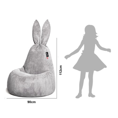 Qubo™ Daddy Rabbit Urban FEEL FIT sēžammaiss (pufs) image 2