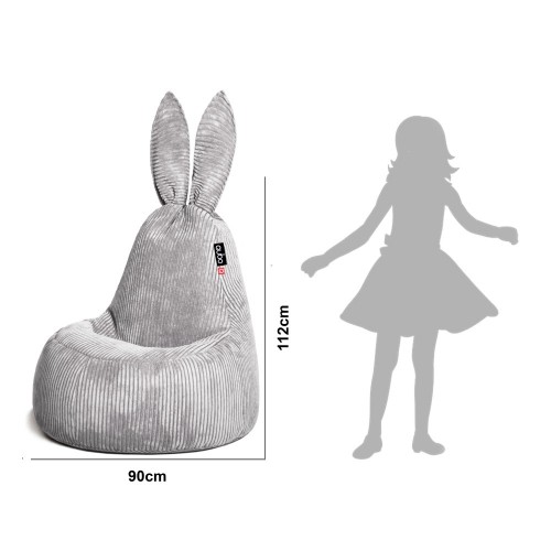 Qubo™ Daddy Rabbit Art Deco FEEL FIT пуф (кресло-мешок) image 2