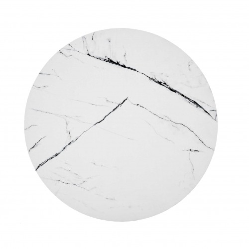 Halmar NUBIRA S coffee table frame - black, top - white marble image 2