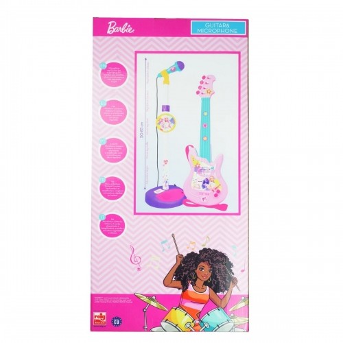 Muzikālā rotaļlieta Barbie Mikrofons Spēļu Ģitāra Mazuļiem image 2