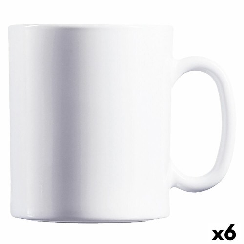 Чашка Luminarc Evolution Белый Cтекло (32 cl) (Pack 6x) image 2
