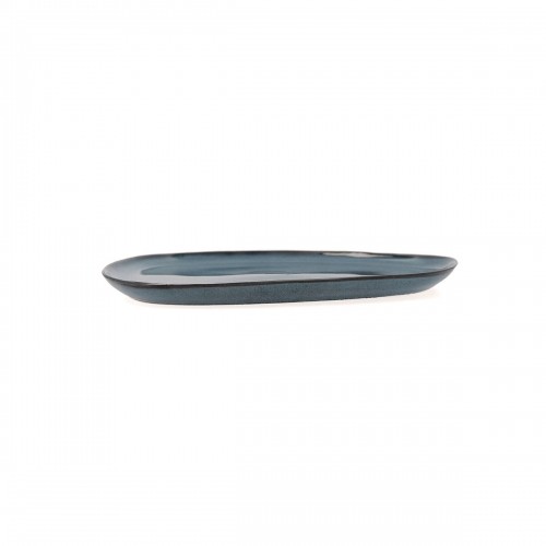 Плоская тарелка Bidasoa Ikonic Керамика Синий (14 x 13,6 x 0,8 cm) (Pack 12x) image 2