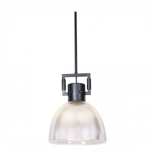 Потолочный светильник DKD Home Decor Стеклянный Серебристый Чёрный Металл Серебряный (25.4 x 25.4 x 35.5 cm) (2 штук) image 2