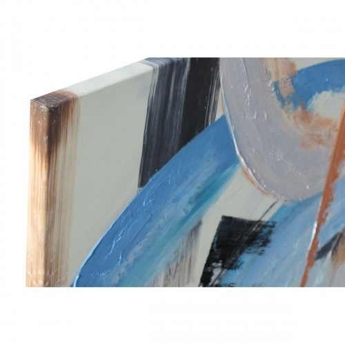 Painting DKD Home Decor 100 x 2,5 x 100 cm 100 x 2,8 x 100 cm Abstract Modern (2 Units) image 2