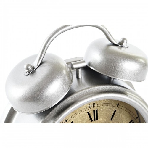 Настольные часы DKD Home Decor Стеклянный Серебристый Железо (19 x 7,5 x 25 cm) image 2