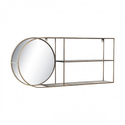 Настенное зеркало DKD Home Decor Зеркало Позолоченный Металл современный (80 x 13 x 35 cm) image 2
