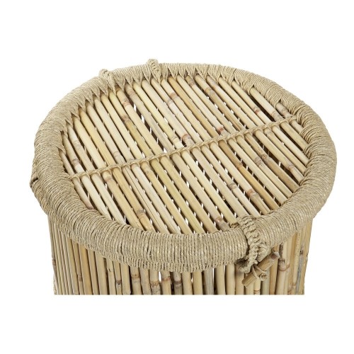 Set of Baskets DKD Home Decor Natural Bamboo Rope 44 x 44 x 60 cm image 2