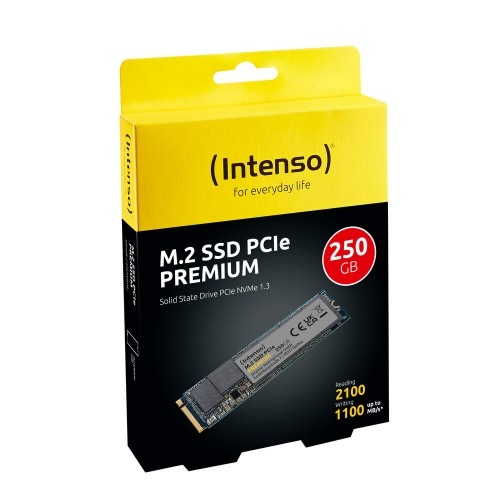 Cietais Disks INTENSO Premium M.2 PCIe 250 GB SSD image 2