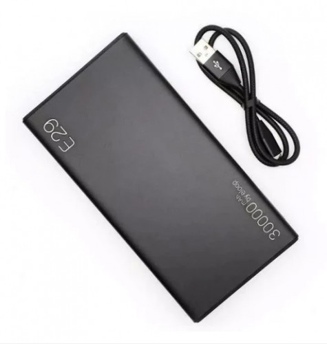 Eloop E29 Mobile Power Bank 30000mAh black image 2