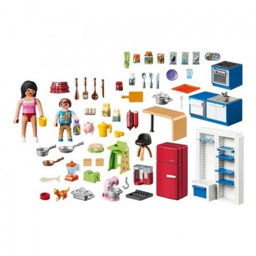 Playset Dollhouse Kitchen Playmobil 70206 (129 pcs) image 2