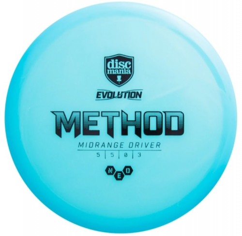 Discgolf DISCMANIA Midrange Driver NEO METHOD Evolution Light blue 5/5/0/3 image 2