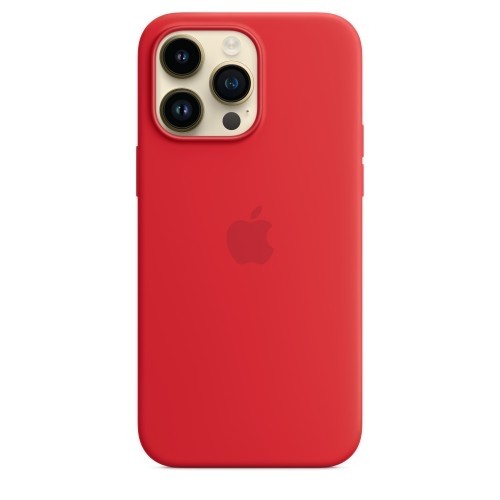 Apple Case iPhone 14 Pro Max silicon (PRODUCT)RED image 2