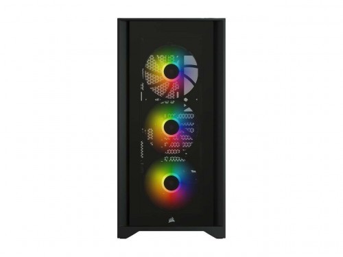 CORSAIR iCUE 4000X RGB TG Mid Tower BLACK image 2