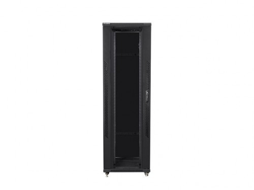 Lanberg Free standing cabinet 19 inches 42U 800x1200mm black image 2