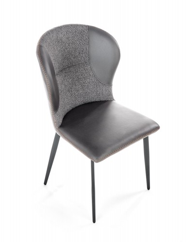 Halmar K466 chair dark grey image 2