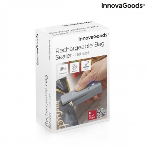 Rechargeable Magnetic Bag Sealer with Cutter Rebasyl InnovaGoods image 2