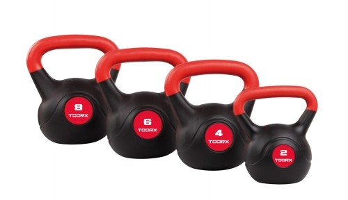 Kettlebell TOORX 4kg PVC coated image 2