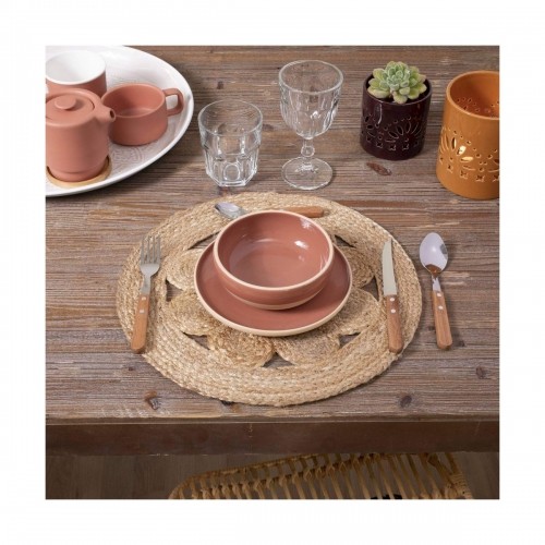 Table Mat Secret de Gourmet Brown Jute (Ø 38 cm) image 2