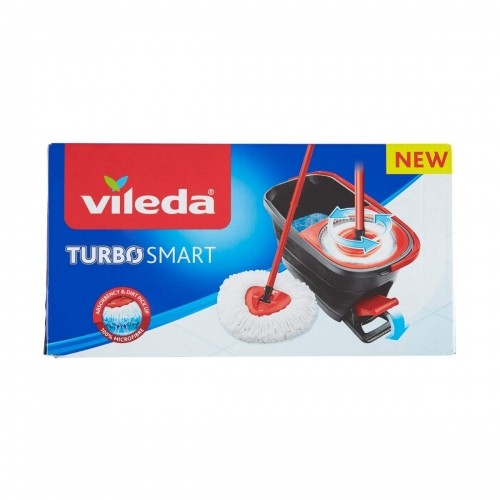 Mop with Bucket Vileda Turbo Smart Grīda image 2