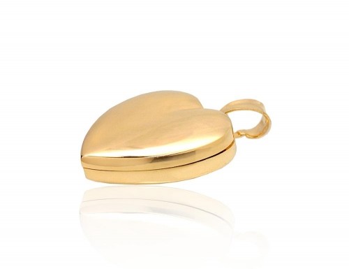 Серебряный кулон #2301936(PAu-Y), Серебро	925°, желтое золото (покрытие), 5.7 гр. image 2