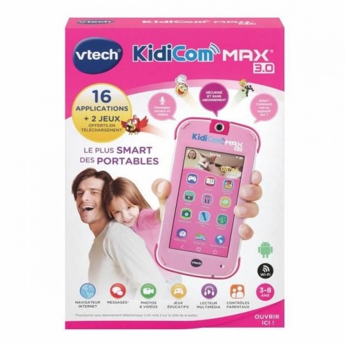 Детский интерактивный планшет Vtech Kidicom Max 3.0 (FR) image 2