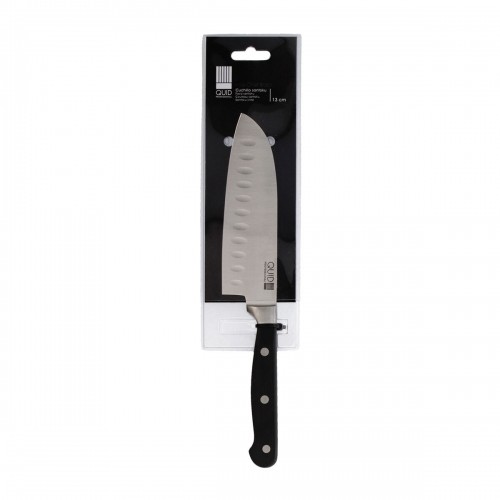 Santoku Knife Quid Professional Inox Chef Black Black Metal (13 cm) (Pack 10x) image 2