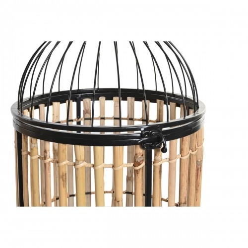 Decorative cage DKD Home Decor Natural 38 x 38 x 61,6 cm (3 Pieces) image 2