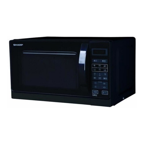 Microwave with Grill Sharp R-742BKW 25 L Black 900 W 25 L 1000 W image 2