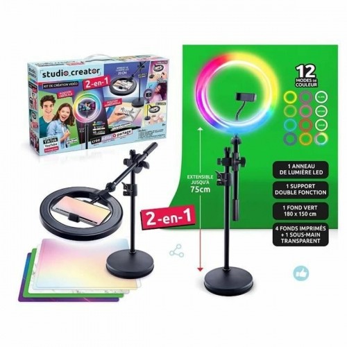 Drawing Set Canal Toys 2 in1 Video Studio (FR) image 2