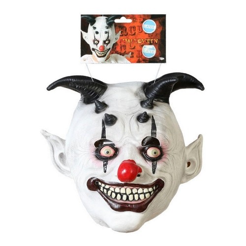 Mask Halloween Evil Male Clown White image 2